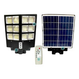 Luminária Pública Solar Poste Rua Led Frio 600w C/sensor