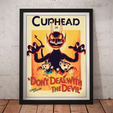 Cuadro Gamer - Cuphead - Poster Fan