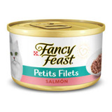 Alimento Fancy Feast Petit Filets Para Gato Adulto Sabor Salmón En Lata De 85g