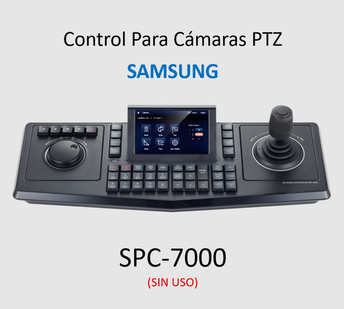 Control Para Cámaras Ptz Con Pantalla Touch Y Joystick