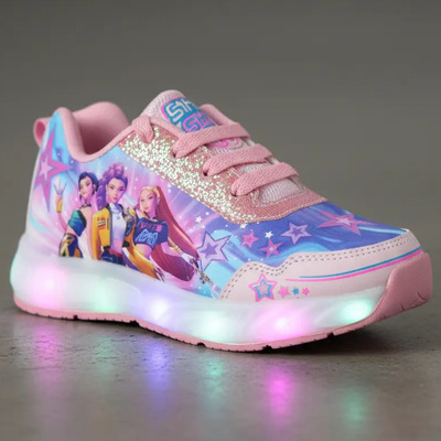 Tenis Guerreras K-pop Demon Hunters Luces Led Huntrix Niña | MercadoLibre