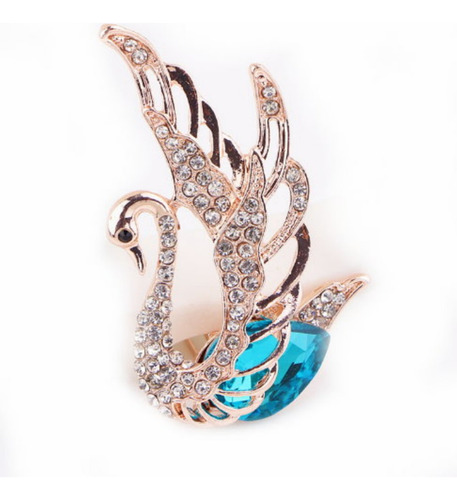 Broche Prendedor Cisne  Regalo Mujer Joyas