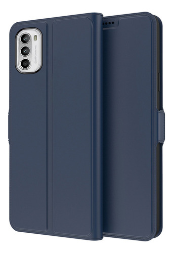 Funda Protectora Anticaída Azul For Motorola Moto G52