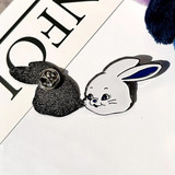 New Jeans Bunny Pin