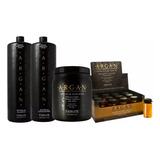 Kit Mythical Argan Shampoo Acon Ampollas Nutricion Fidelite 