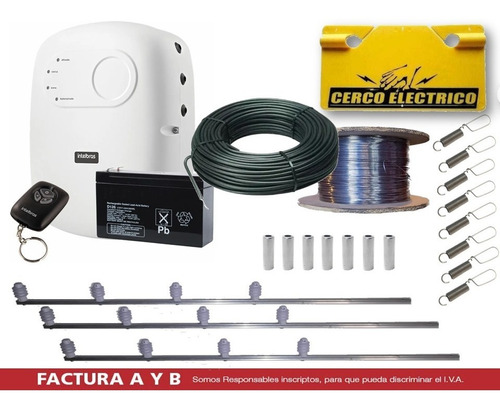 Kit Cerco Electrico Para 10 Mt Completo Intelbras 