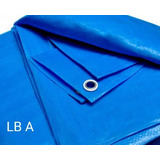 Lona Cobertor Rafia Azul 3x4m Ojals Impermeable Multifunción