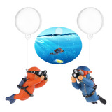 Cobee Decoraciones De Acuario De Buceo, 2 Piezas Flotantes P