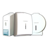 Kit Dispenser Papel Higiénico + Toalla + Jabón Liquido Tgris
