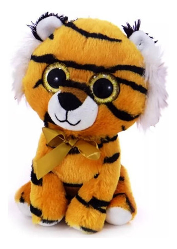 Tigre De Peluche Super Suave Ojos Brillosos Original Cute