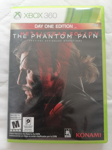 Metal Gear Solid 5 The Phantom Pain Xbox 360