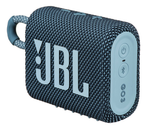 Caixa Som Bluetooth Jbl Go3 Ipx7 Original Lacrada - Azul