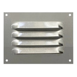 Grade De Ventilação De Alumínio 15x10 Cm Com Tela