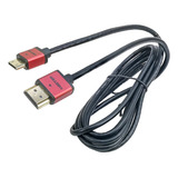 Cable Hdmi  Minihdmi Ultradelgado V1.4 1.8 M Mc-hdmimini1.8