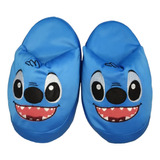 Pantuflas Celestes Stitch Uno Mas Uno