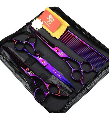 Kit Tijeras De Baño Y Aseo De Pet Shop Profesional 7 Pulgada