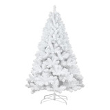 Árbol Navidad Blanco 7ft, Artificial Con 1064 Ramas, Fácil D