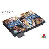 Ps2 Skin De Control + Skin De Consola Personalizado