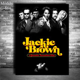 Cuadro Jackie Brown Tarantino Decorativo 60x45 Cm Textura 