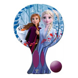 Set Deportivo Paletas De Madera Frozen Disney Ping Pong