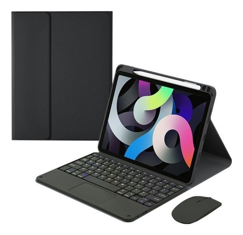 Funda+teclado Táctil+mouse Para iPad Air 5/air 4 10.9 Inch Ñ