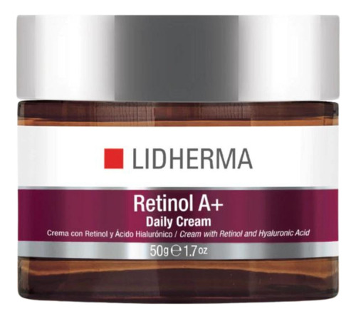 Retinol A + Daily Cream Lidherma Con Acido Hialuronico