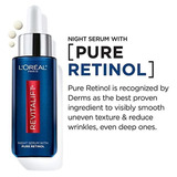 L'oreal Paris Retinol Serum For Face, Night Serum 0.3% Pure 