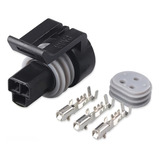 Chicote Plug Do Pressostato Ar Condicionado Gm Fiat 3 Pinos