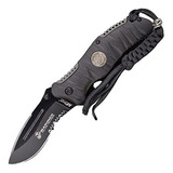 Cuchillo Tactico Plegable Mtech Usa (color Negro)