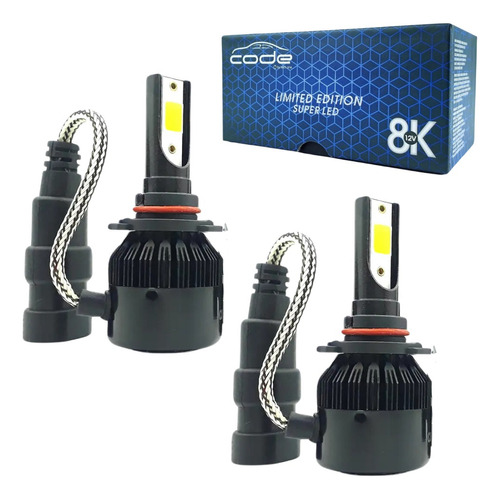 Kit Super Led Techone 8000k 12v 24v H1 H3 H4 H7 H8 H11 Hb4