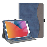 Funda Fintie, Azul Índigo, Compatible iPad De 9ª/8ª/7ª Gen