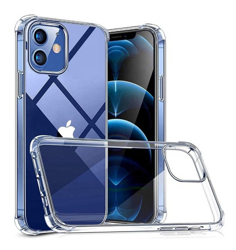 Funda Antishock Reforzada Transparente Compatible iPhone X