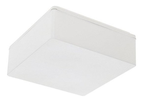 Plafon 2 X Lâmp Eletrônica Até 30w Ou Led Biv Pegasus Baxton Cor Branco 110v/220v