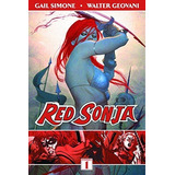 Book : Red Sonja Volume 1 Queen Of Plagues - Simone, Gail