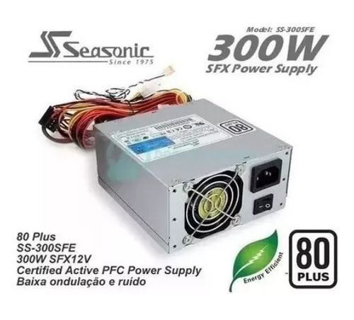 Fonte  Seasonic 300w Ss-300fe Active F3