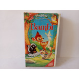Bambi Película Vhs Original Disney 
