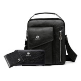 Bolsos Cruzados Para Hombre De 3 Piezas Bolsos Carteras