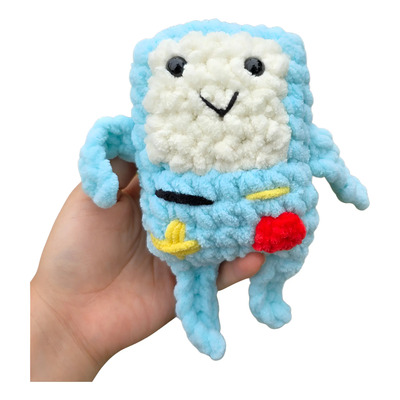 Peluche De Bmo Hora De Aventura Tejido A Crochet Agua