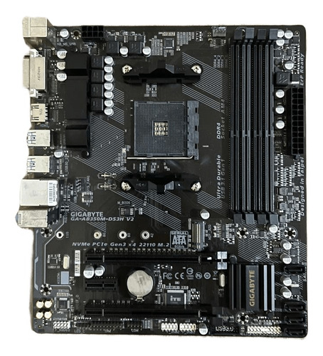 Placa Mãe Gigabyte Ab350m-ds3h