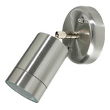 Arbotante Exterior Dirigible Gu10 A Muro Acero Inox Calux