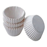 Capacillos Blancos N°1 Para Mini Cupcakes O Trufas 100 Pzas