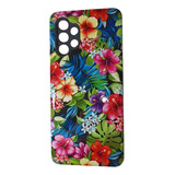 Funda Diseño Flores Mujer Para Samsung A32 4g