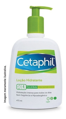 Kit 6 Cetaphil Emulsión Loção Hidratante 473ml Rosto E Corpo