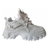 Sneakers Chunky, Modelo Blanco.