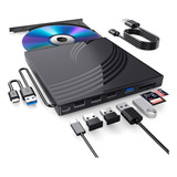 Unidad Externa De Cd/dvd Para Laptop, Grabadora De Cd Ultra.