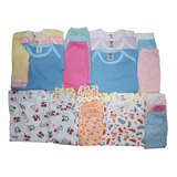 Roupa Bebê Body+mijão+shorts Kit C/30 Peças Atacado Promoção