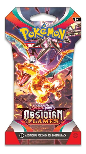 Obsidian Flames Booster Pack Original Pokemon Tcg 1 Pieza