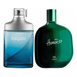 Perfumes Masculinos Exclusivos Kaiak Trad + Paz E Humor 75ml