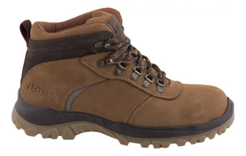 Bota Industrial Jeep 8000 Id 180137 Cafe Casquillo Hombre