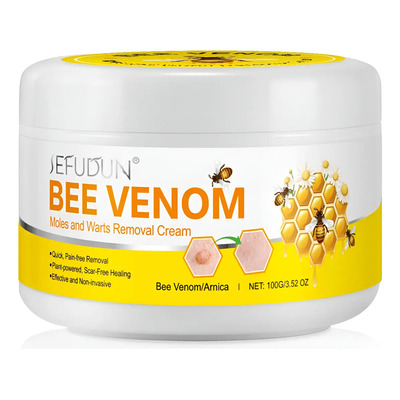 Crema Eliminar Verrugas Lunares Cicatrices Veneno De Abeja | Meses sin interés